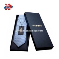 Custom printed handmade art paper necktie men's tie box packaging