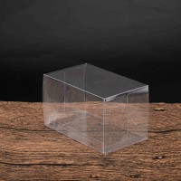 Wholesale  Accept customized Clear PVC PET Plastic Packing Acetate Gift Box