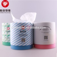 Wholesale custom printing cylinder car paper tissue box