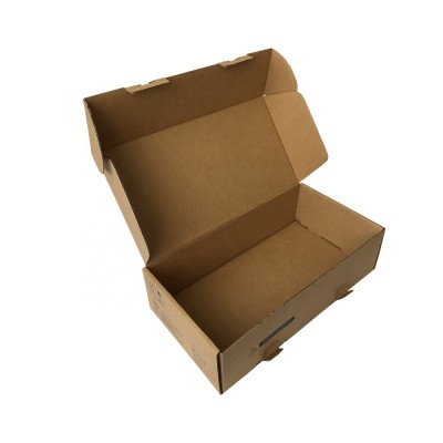 One Color Printed Brown Corrugated Box Carton for Mailing