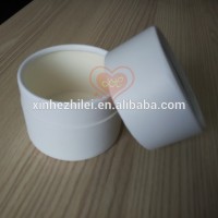 Round cardboard white paper tube for white kraft paper gift box